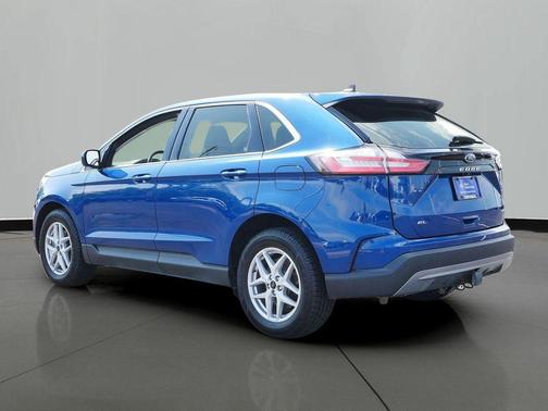 Atlas Blue Metallic 2023 Ford Edge SEL