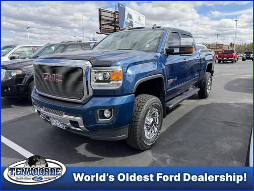 Stone Blue Metallic 2016 GMC Sierra 2500 SLT
