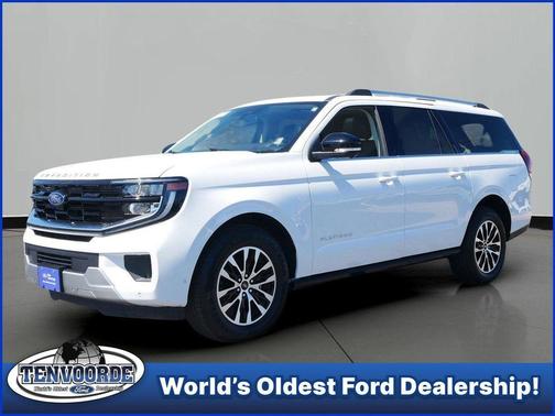 Oxford White 2025 Ford Expedition Max Platinum