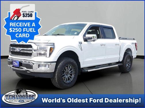 Star White 2024 Ford F-150 Lariat