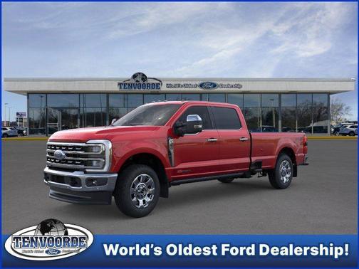 Ruby Red Metallic Tinted Clearcoat 2026 Ford F-350 Lariat Super Duty
