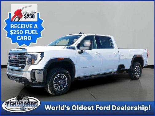 White 2024 GMC Sierra 3500 SLE