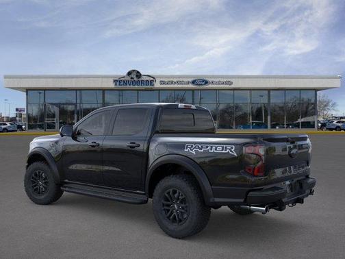 Shadow Black 2026 Ford Ranger Raptor