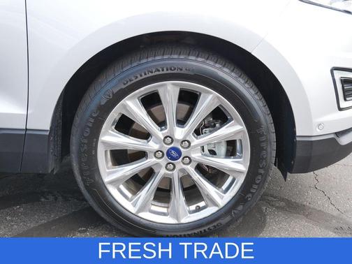 Ingot Silver Metallic 2017 Ford Edge Titanium
