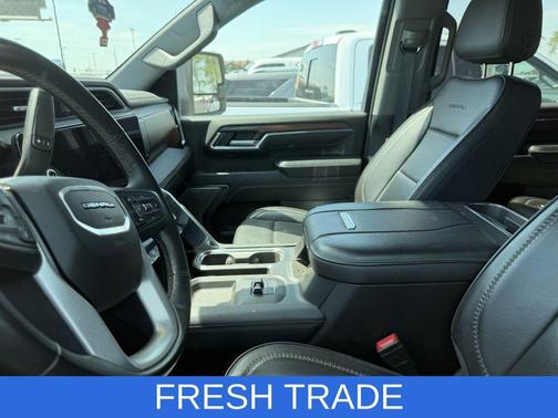 White Frost Tri-Coat 2024 GMC Sierra 3500 Denali