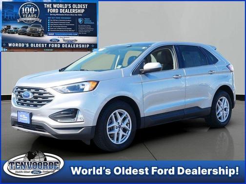 Silver Metallic 2022 Ford Edge SEL