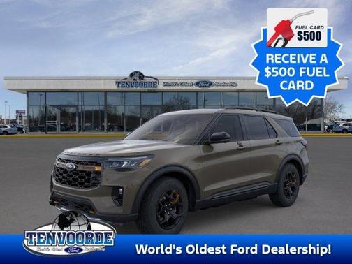 Gray 2026 Ford Explorer Tremor