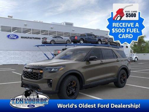 Gray 2026 Ford Explorer Tremor