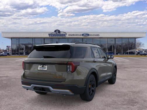 Gray 2026 Ford Explorer Tremor