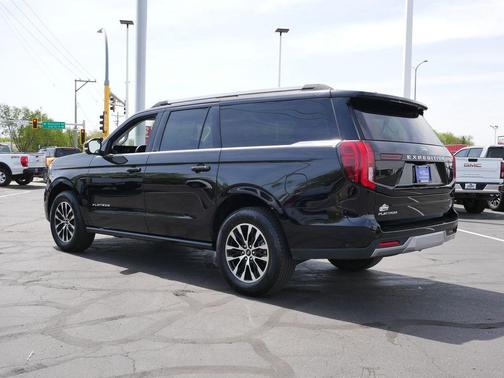 Black Metallic 2025 Ford Expedition Max Platinum