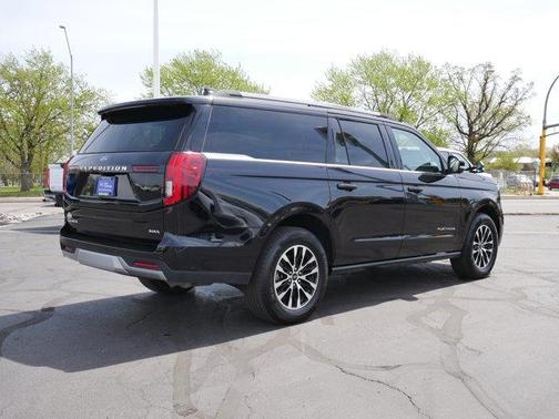 Black Metallic 2025 Ford Expedition Max Platinum