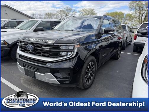 Black Metallic 2025 Ford Expedition Max Platinum