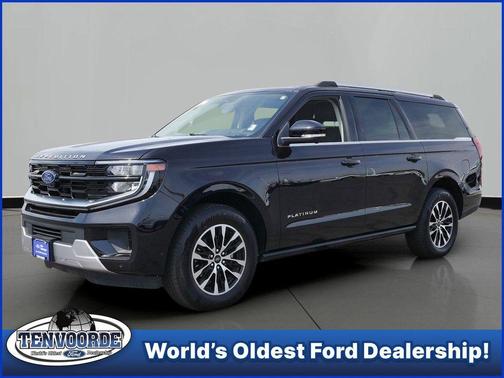 Black Metallic 2025 Ford Expedition Max Platinum