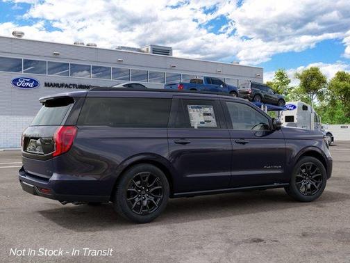 Blue 2027 Ford Expedition Max Platinum