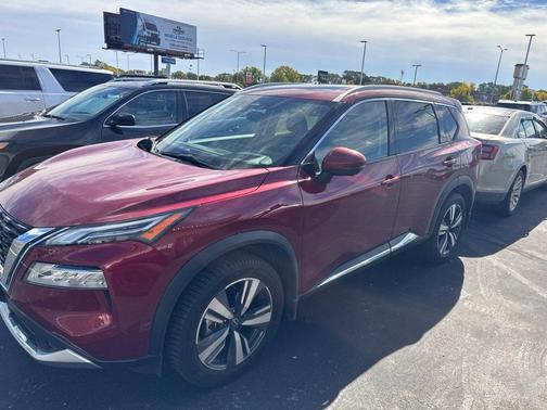 Scarlet Ember 2023 Nissan Rogue Platinum