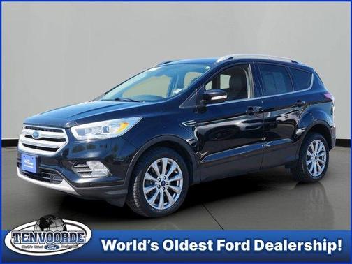 Black 2018 Ford Escape Titanium