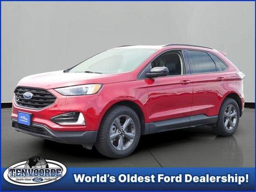 Red Metallic 2023 Ford Edge SEL