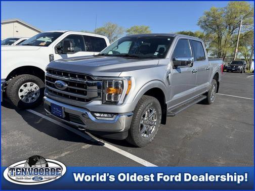 Silver Metallic 2021 Ford F-150 Lariat