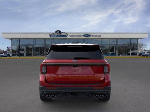 Rapid Red Metallic Tinted Clearcoat 2026 Ford Explorer ST