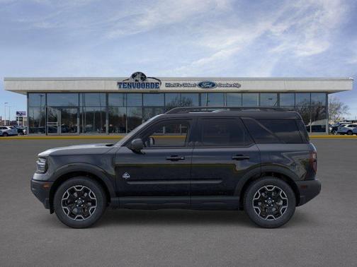 Shadow Black 2025 Ford Bronco Sport Outer Banks