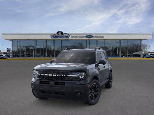 Shadow Black 2025 Ford Bronco Sport Outer Banks