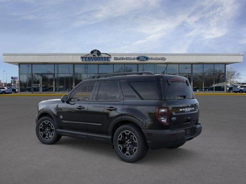 Shadow Black 2025 Ford Bronco Sport Outer Banks