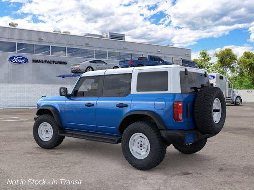 Velocity Blue Metallic 2026 Ford Bronco Heritage Edition