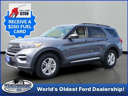 Carbonized Gray Metallic 2023 Ford Explorer XLT