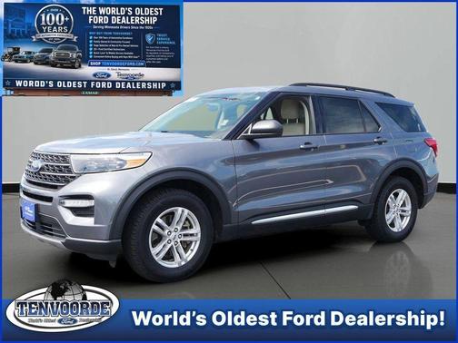 Carbonized Gray Metallic 2023 Ford Explorer XLT