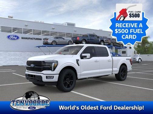 Star White 2026 Ford F-150 Platinum