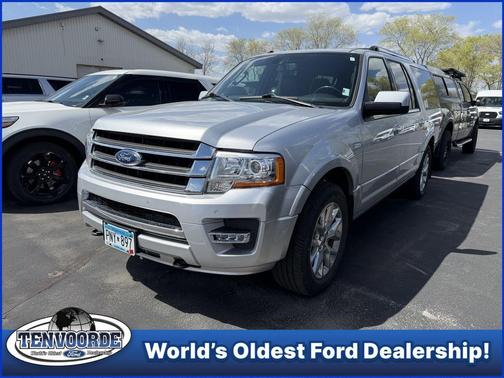 Ingot Silver 2017 Ford Expedition EL Limited
