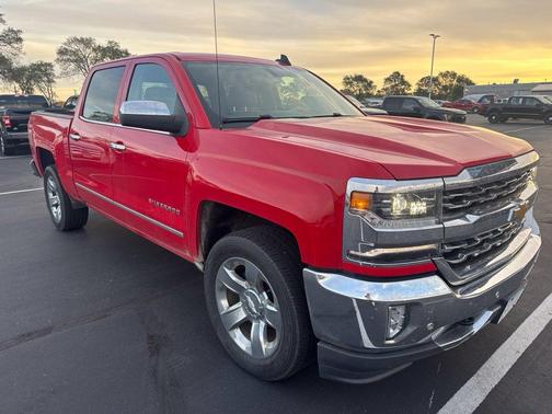 Red 2017 Chevrolet Silverado 1500 LTZ