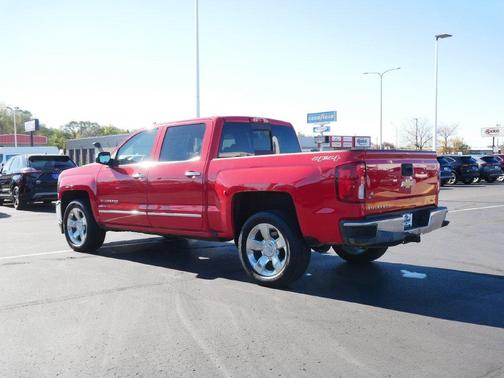 Red 2017 Chevrolet Silverado 1500 LTZ
