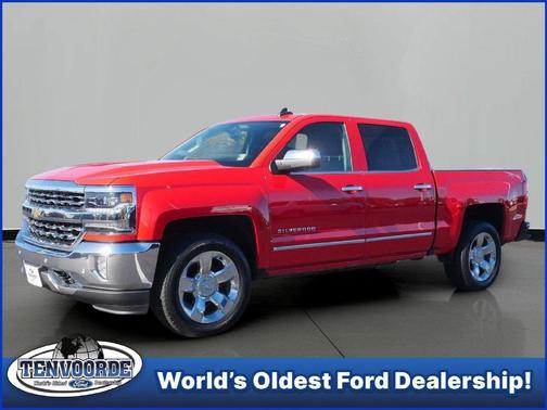 Red 2017 Chevrolet Silverado 1500 LTZ