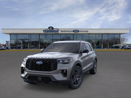 Carbonized Gray Metallic 2026 Ford Explorer ST-Line