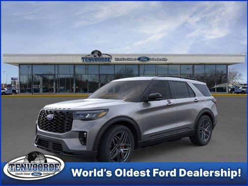 Carbonized Gray Metallic 2026 Ford Explorer ST-Line