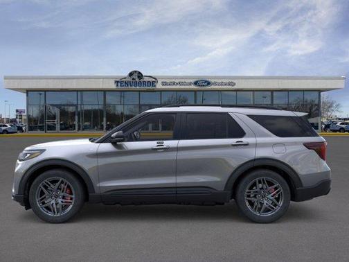 Carbonized Gray Metallic 2026 Ford Explorer ST-Line
