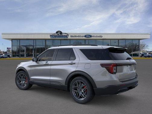 Carbonized Gray Metallic 2026 Ford Explorer ST-Line
