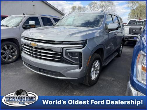 Sterling Gray Metallic 2025 Chevrolet Tahoe LT