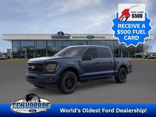 Antimatter Blue Metallic 2026 Ford F-150 XLT