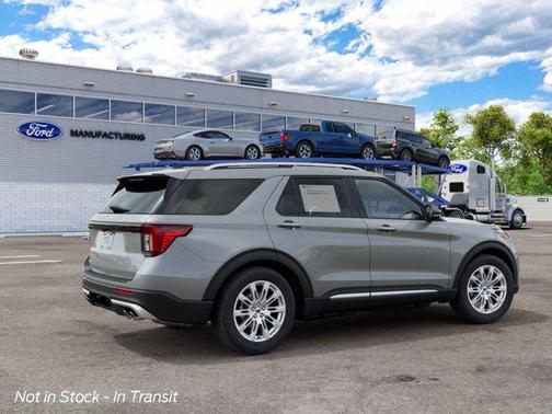 Avalanche Gray 2027 Ford Explorer Platinum