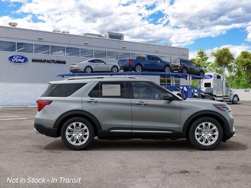 Avalanche Gray 2027 Ford Explorer Platinum