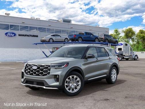 Avalanche Gray 2027 Ford Explorer Platinum
