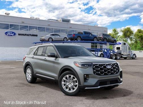Avalanche Gray 2027 Ford Explorer Platinum