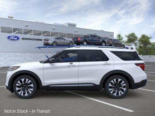 Star White 2026 Ford Explorer Platinum