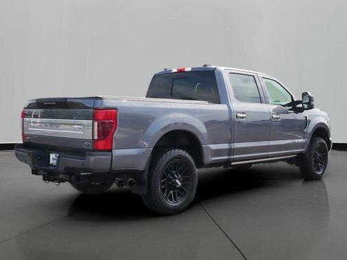 Gray Metallic 2021 Ford F-350 Platinum