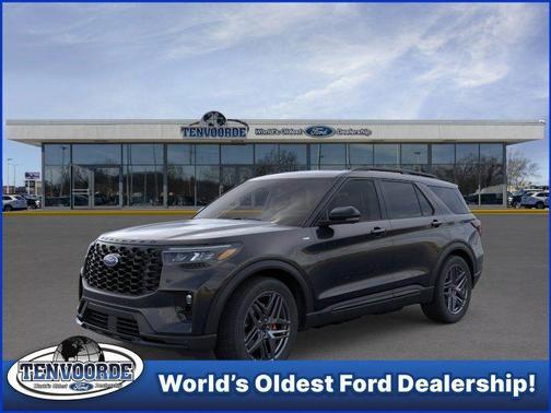 Black 2026 Ford Explorer ST-Line