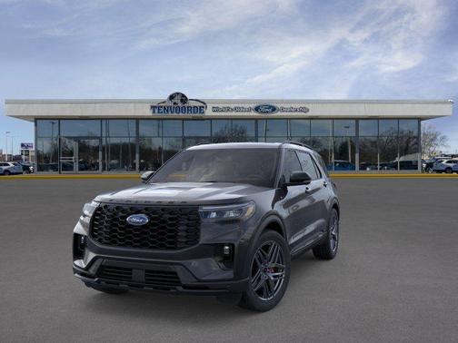 Black 2026 Ford Explorer ST-Line