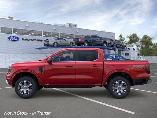 Ruby Red Metallic Tinted Clearcoat 2026 Ford Ranger Lariat