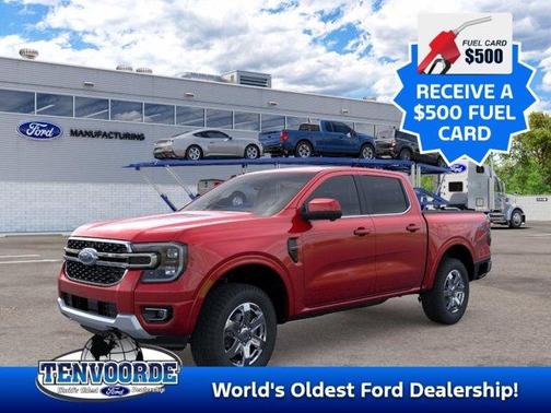 Ruby Red Metallic Tinted Clearcoat 2026 Ford Ranger Lariat